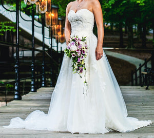 Priscilla of Boston 'Galina Signature' wedding dress size-06 PREOWNED