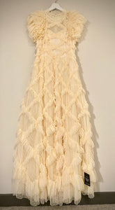 Needle & Thread 'GENEVIEVE RUFFLE GOWN' wedding dress size-06 NEW