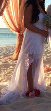 Load image into Gallery viewer, Grace Loves Lace &#39;Hollie&#39; size 6 used wedding dress side view on bride

