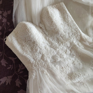 Pronovias 'Forza' wedding dress size-08 SAMPLE