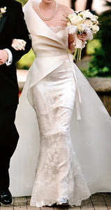 Edith Palm 'Custom Made' wedding dress size-00 PREOWNED
