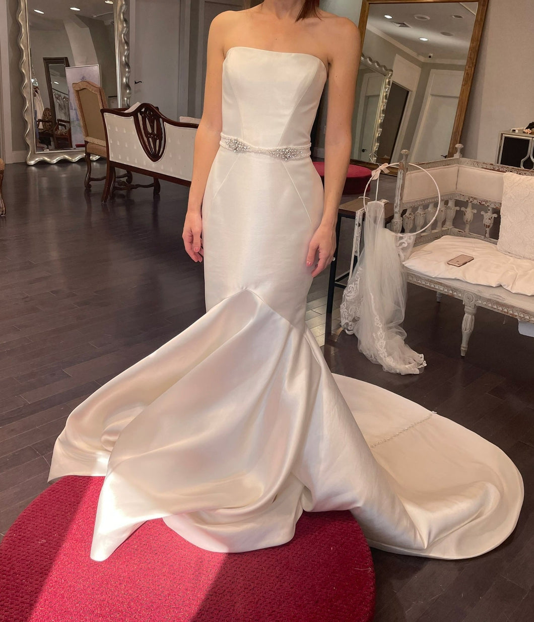 Pronovias 'Oberon' wedding dress size-00 NEW