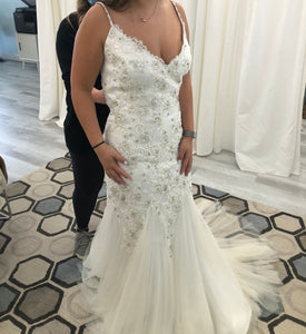 Augusta Jones 'D676AZMS' wedding dress size-18 SAMPLE