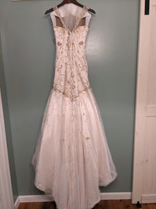 Alfred Angelo 'Disney Tiana Style 253' wedding dress size-06 PREOWNED