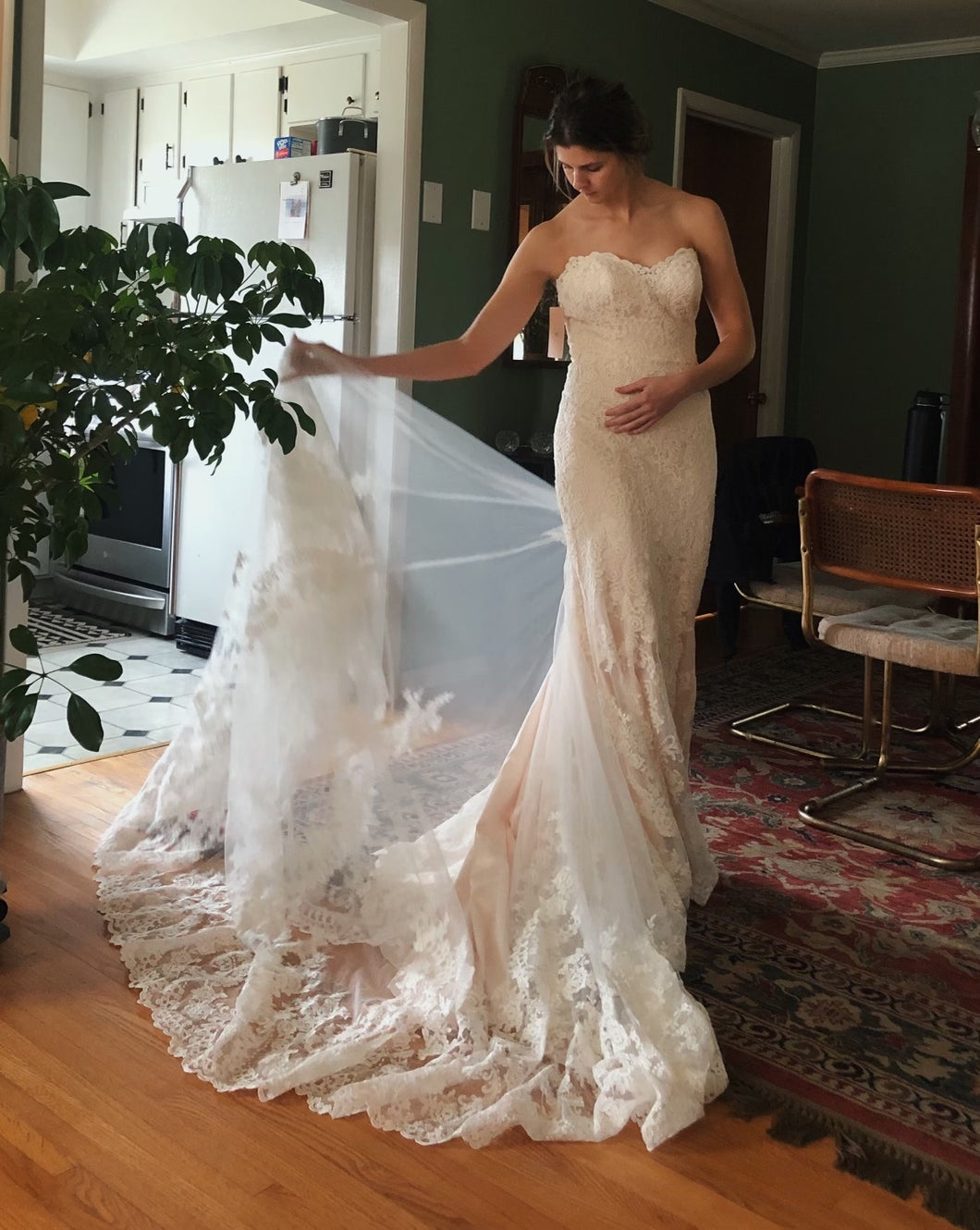 BHLDN 'LEIGH GOWN' wedding dress size-02 NEW