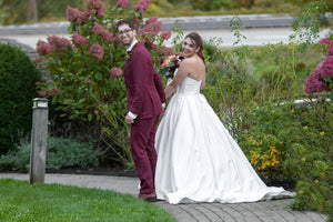Justin Alexander '55050' wedding dress size-04 PREOWNED
