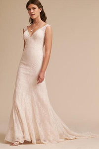 BHLDN 'Reinhart' size 6 new wedding dress front view on model