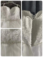 Load image into Gallery viewer, David&#39;s Bridal &#39;WG3830&#39; wedding dress size-08 PREOWNED
