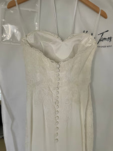 Angel Rivera 'Dawn (Kinsley James exclusive)' wedding dress size-04 PREOWNED