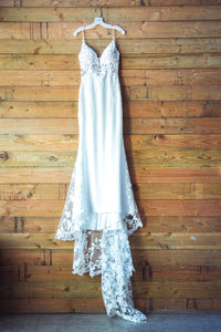 Enzoani '31-Oliviana' wedding dress size-08 PREOWNED