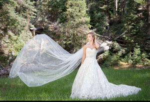 Allure Bridals '2015 spring collection' wedding dress size-04 NEW