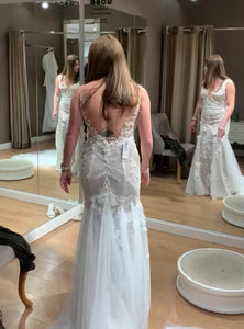 Oleg Cassini 'BEGONIA' wedding dress size-06 NEW