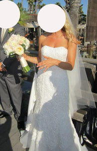 Galina Signature 'SWG400' wedding dress size-04 PREOWNED