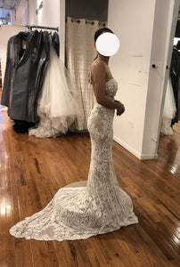 BERTA 'Ivory 15-109' wedding dress size-02 SAMPLE