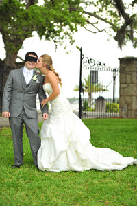 Paloma Blanca 'CA05313' wedding dress size-06 PREOWNED