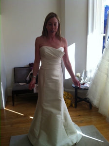 Amsale 'don't know' wedding dress size-04 NEW