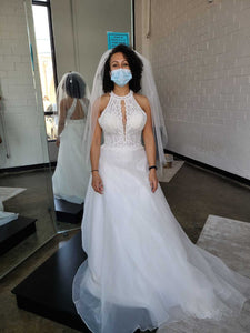 Eddy K. '93975' wedding dress size-06 NEW