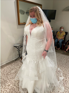 'Duncan ' wedding dress size-18 NEW