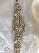 Load image into Gallery viewer, Romona Keveza &#39;Legends 6107&#39; size 8 new wedding dress view of belt
