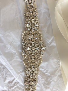 Romona Keveza 'Legends 6107' size 8 new wedding dress view of belt