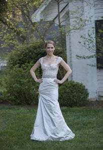 Monique Lhuillier 'Fitted Corset Dress' - Monique Lhuillier - Nearly Newlywed Bridal Boutique - 5