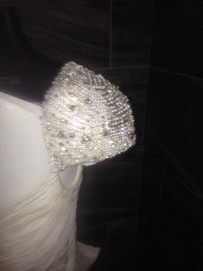Reem Acra 'Olivia' size 10 used wedding dress view of sleeve