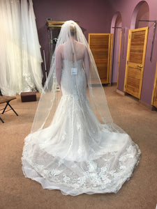Stella York '6654' wedding dress size-10 NEW