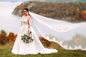 Milla Nova 'Djanet' wedding dress size-12 PREOWNED