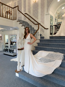 Pronovias 'Aquila' wedding dress size-04 NEW