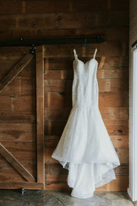 Chloé 'Jaycee' wedding dress size-08 PREOWNED