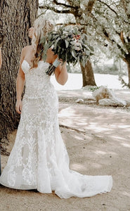 Allure Bridals '9560L' wedding dress size-04 PREOWNED