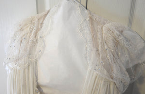 Jenny Packham 'Aspen' size 10 used wedding dress front view close up