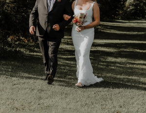 Alexandra Grecco 'Aspen' wedding dress size-12 PREOWNED