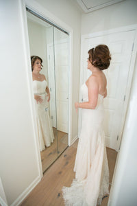 Monique Lhuillier 'Bliss BL16125' wedding dress size-06 PREOWNED