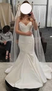 tulle 'Erin' wedding dress size-08 SAMPLE