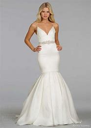 Alvina Valenta '9406' size 12 new wedding dress front view on model