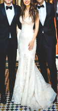 Load image into Gallery viewer, Galia Lahav &#39;Lydia&#39; size 2 used wedding dress front view on bride
