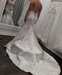 Eddy K. 'MD212' wedding dress size-08 PREOWNED