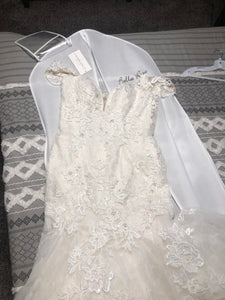Casablanca '2376 Karina' wedding dress size-16 NEW