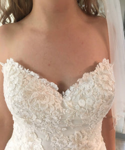 Maggie Sottero 'Rosaleigh (6MR782)' wedding dress size-04 NEW