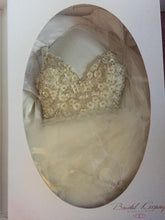 Load image into Gallery viewer, Lazaro &#39;Ivory V-Neck Mermaid&#39; size 12 used wedding dress in box
