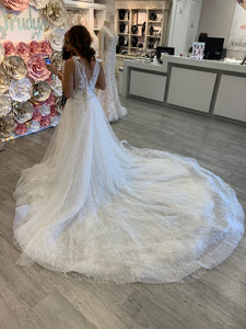 Enzoani 'NURIT-SK (1066-SK)' wedding dress size-00 NEW