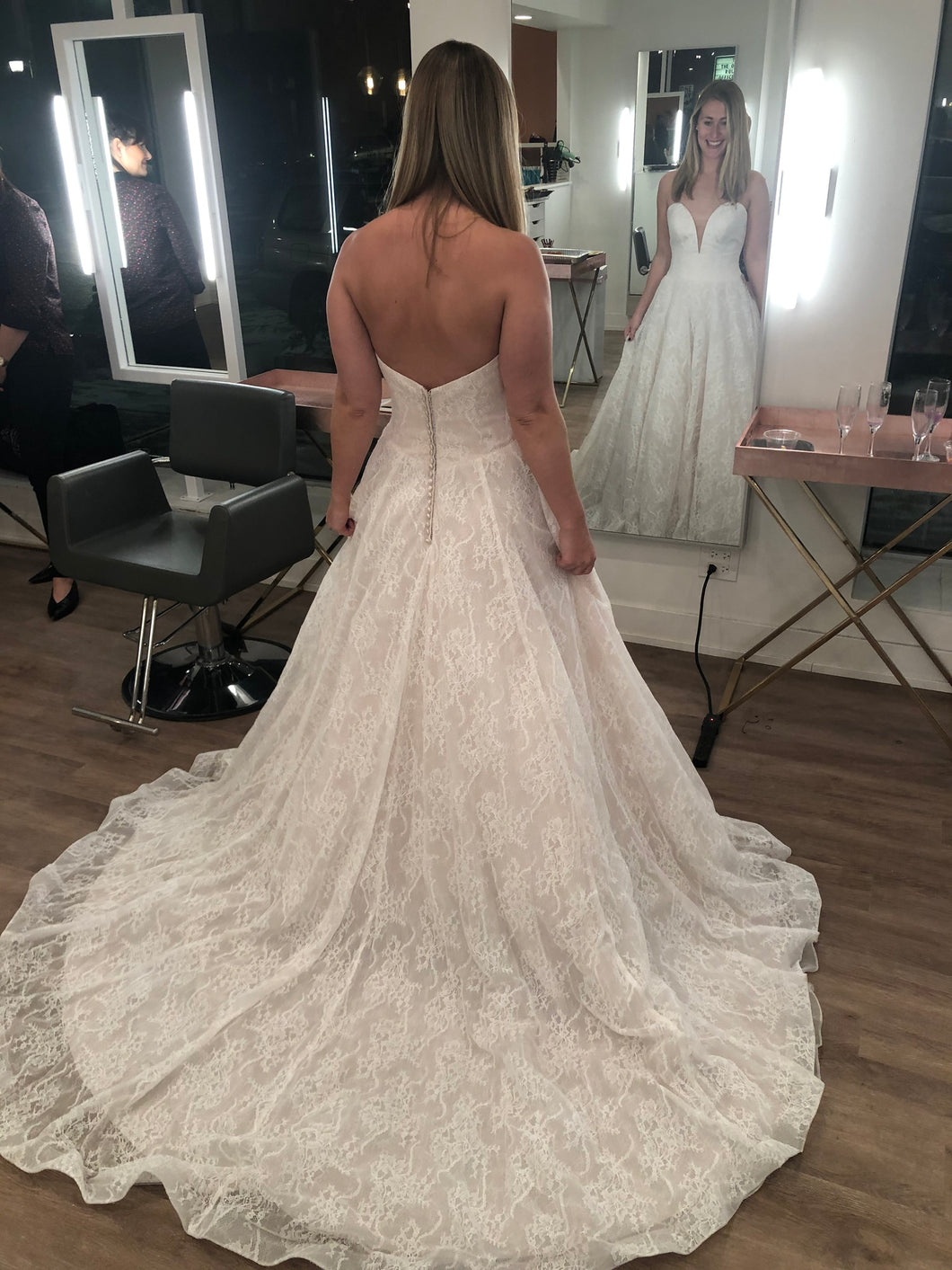 Eddy K. 'Corinne' wedding dress size-06 NEW