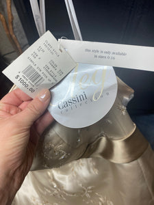Oleg Cassini '14010135' wedding dress size-10 NEW