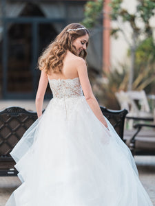Reem Acra '5540' wedding dress size-02 PREOWNED