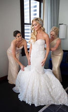 Load image into Gallery viewer, Inbal Dror &#39;15-16&#39; size 2 used wedding dress front view on bride

