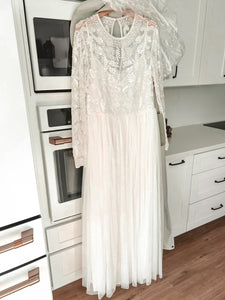 ASOS 'Elizabeth beaded bodice dress' wedding dress size-14 NEW