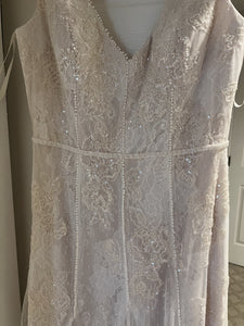 Melissa Sweet 'MS251230' wedding dress size-12 PREOWNED
