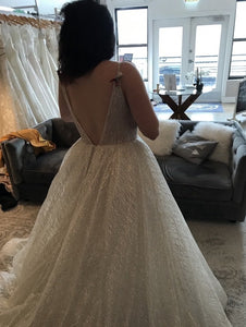 Lazaro '3662' wedding dress size-08 NEW