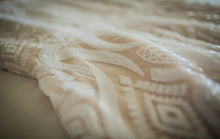 Load image into Gallery viewer, Hayley Paige &#39;West&#39; size 16 used wedding dress close up of fabric
